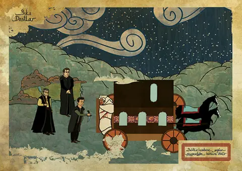 Escenas míticas del cine y arte del Imperio otomano