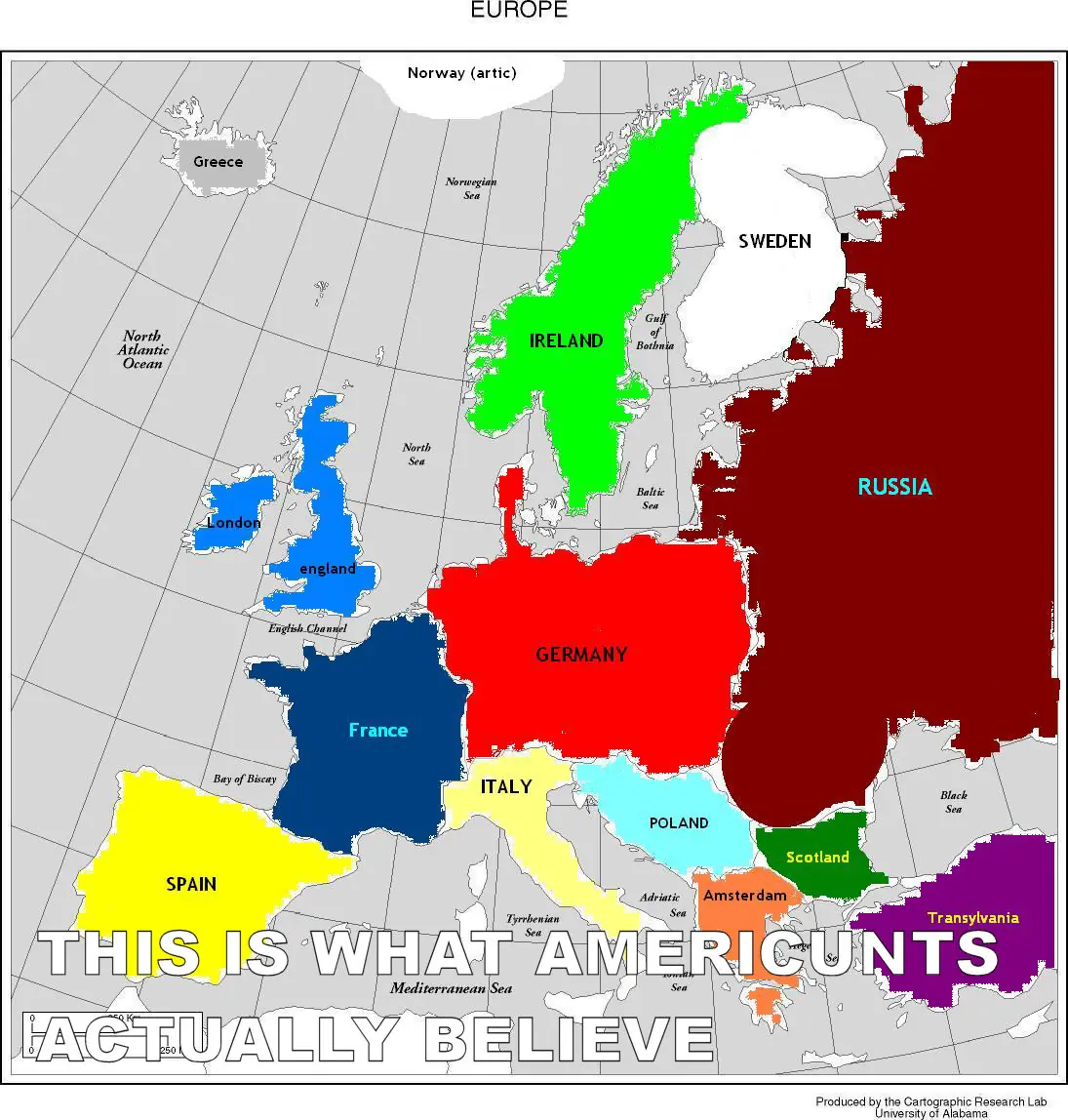 Diferencias Básicas entre Europa y USA (y otros)