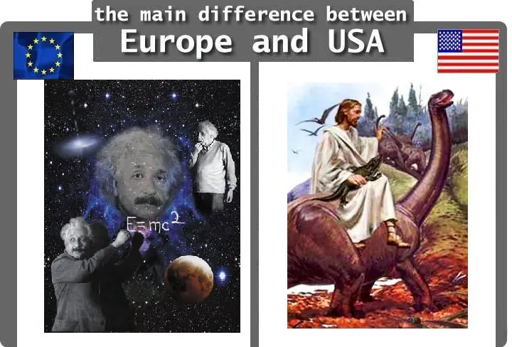 Diferencias entre Europa y USA