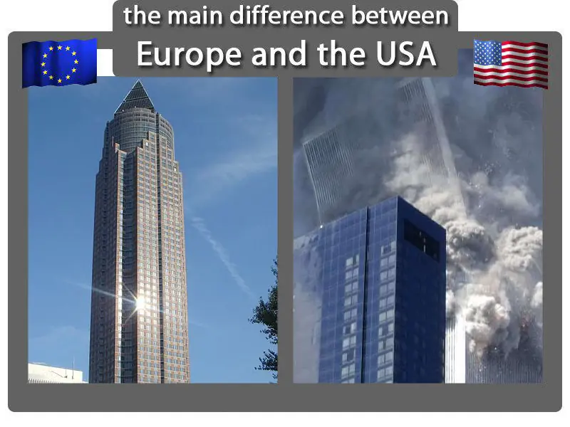 Diferencias entre Europa y USA