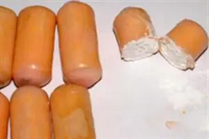 Proceso por el que pasan las "mulas" para expulsar la droga