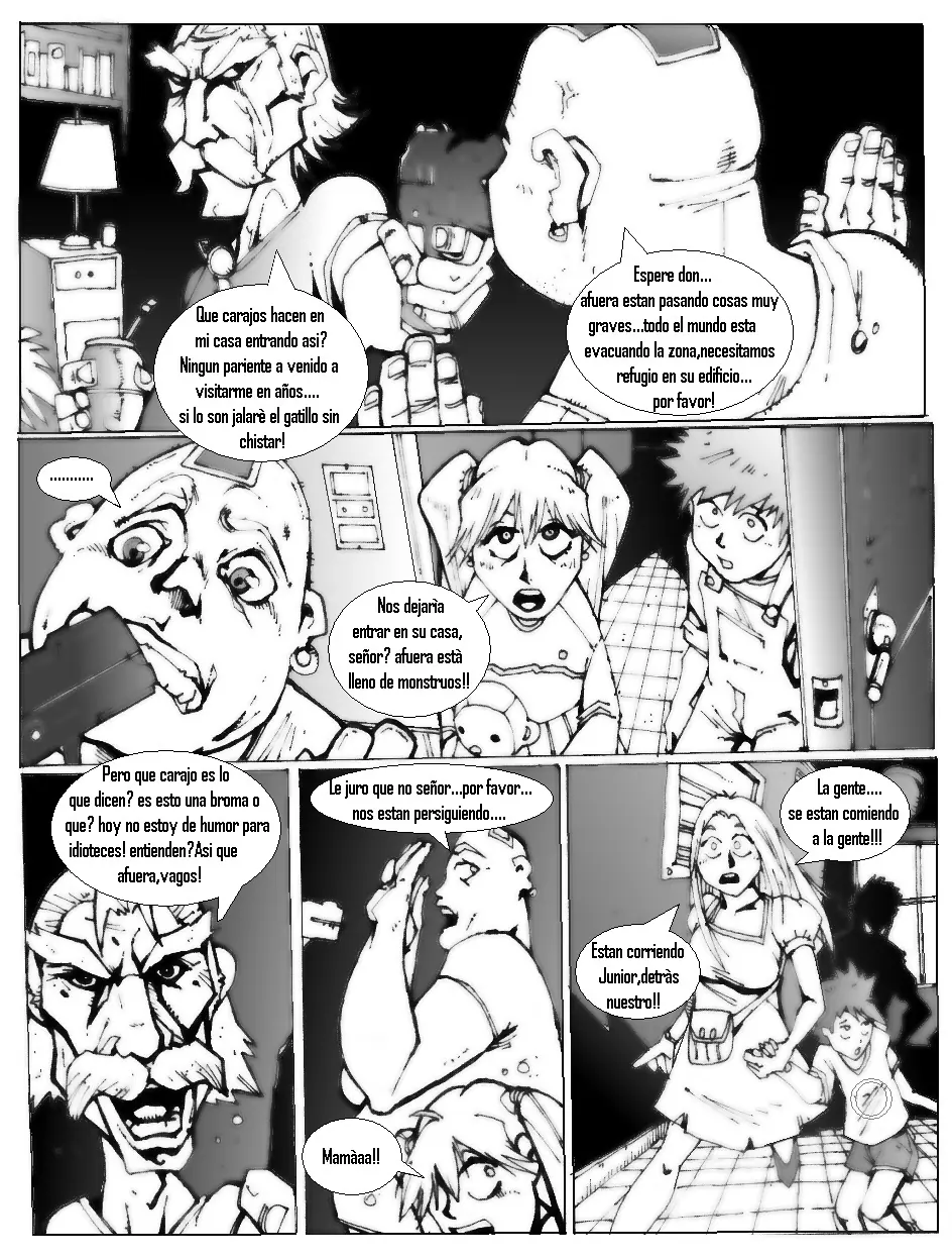 Mis dibujos propios estilo manga 6 (nivel aficionado)