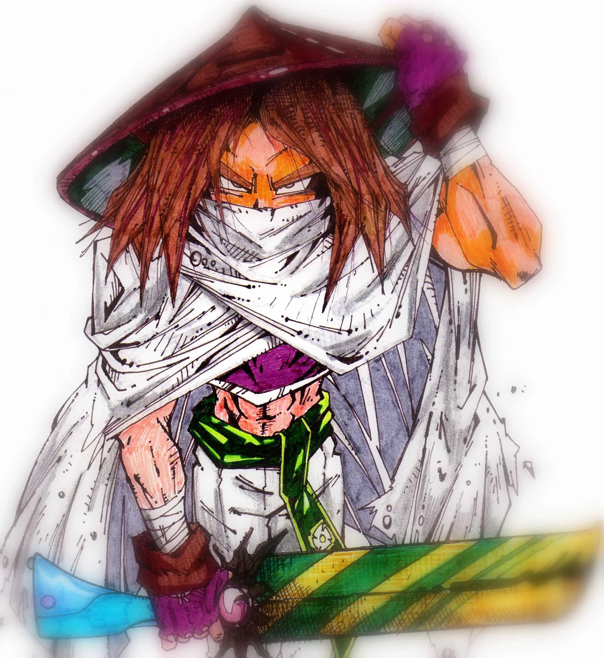 Mis dibujos propios estilo manga 6 (nivel aficionado)