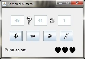 Juego sencillo en java