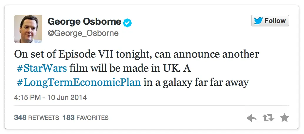 Spin-Off de Star Wars se filmará en Londres