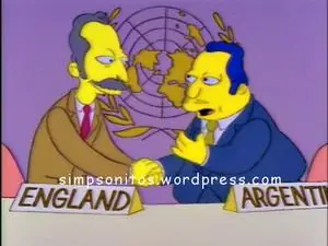 La Argentina en Los Simpson