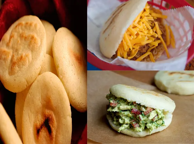Los rellenos más famosos para las arepas