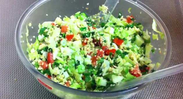 Ensalada libanesa tabule