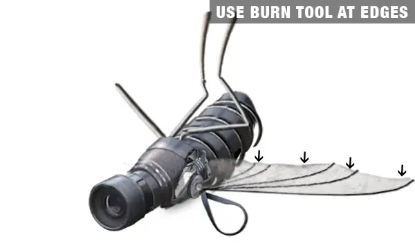 tutorial Illustration camara espia mosca Illustration