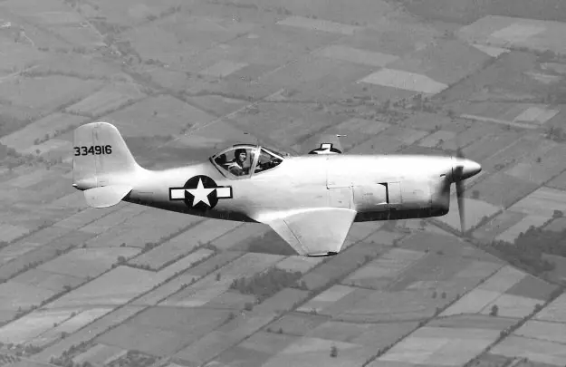 cazas experimentales de la segunda guerra mundial