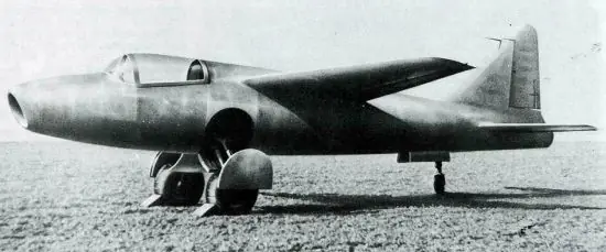 cazas experimentales de la 2da guerra mundial