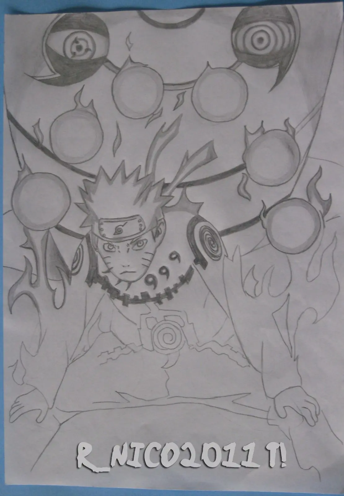 Mi Dibujo Naruto Uzumaki [tercera Entrega]