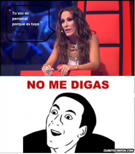 no me digas