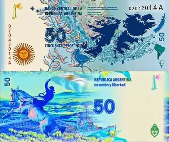 Los nuevos $ 50 - Un heroe olvidado como motivo.