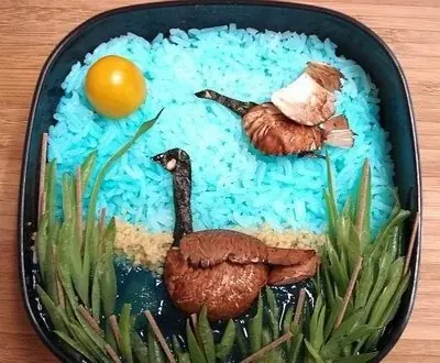Esculturas de comidas