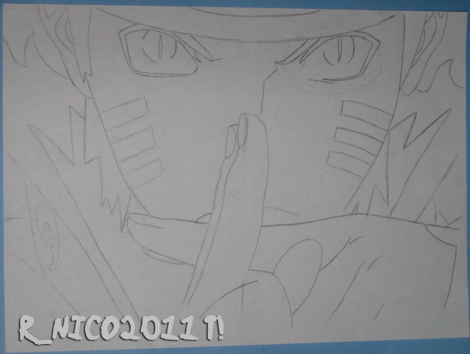 Mi Dibujo Naruto Uzumaki [tercera Entrega]