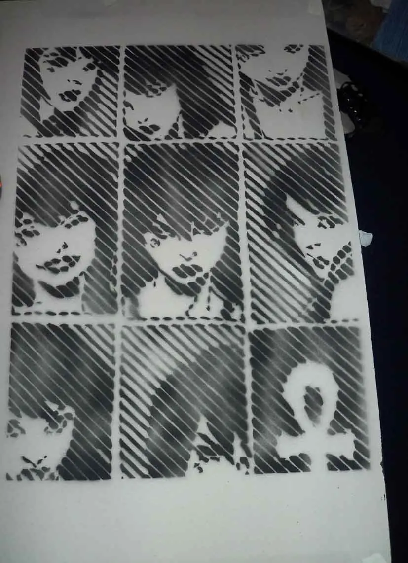 stenciles. stencil