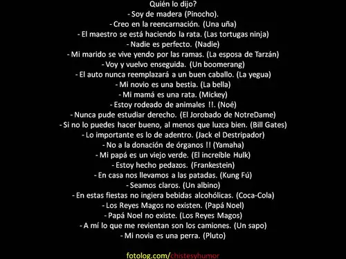 Chistes Y mas Chistes !