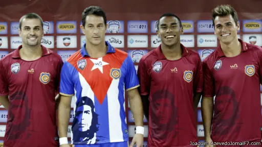 Equipo brasilero homenajea al Che