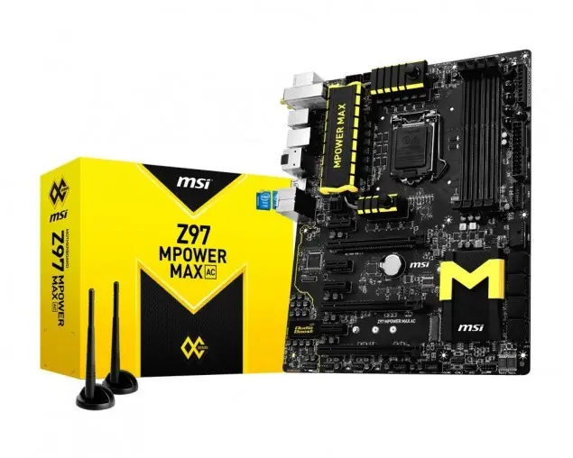 Detalles de la MSI Z97 MPower Max AC