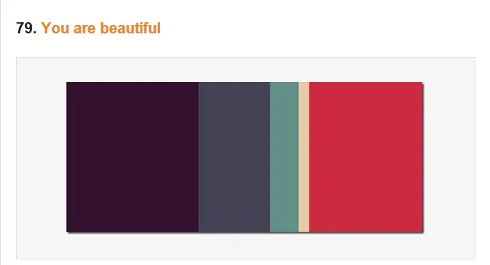 20 Paletas de color que amaras