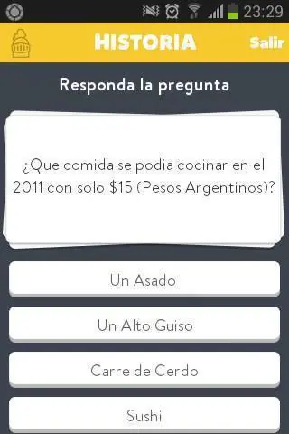 pregunta