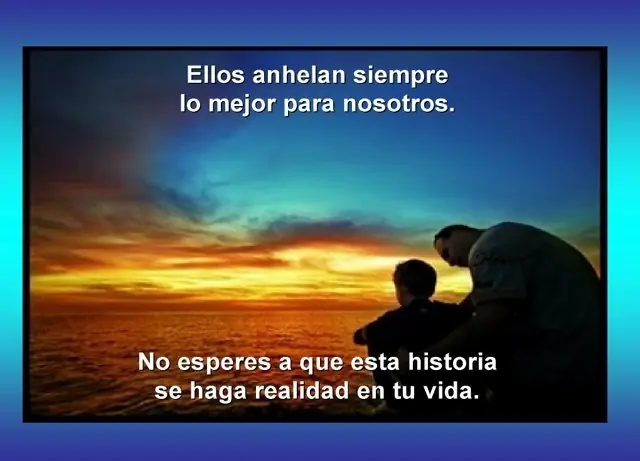 Cuanta razón tenias papá.