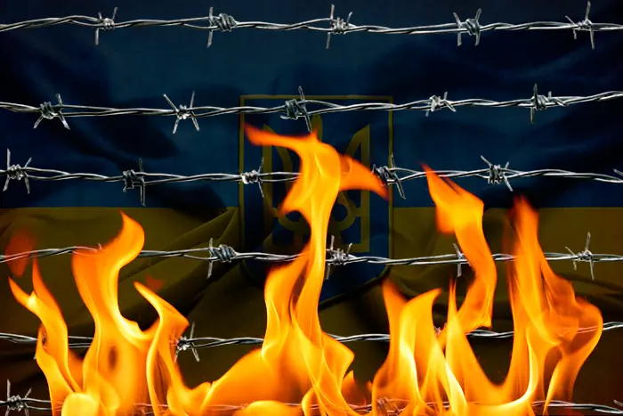 Transformas a ucrania en un campo de concentrtración