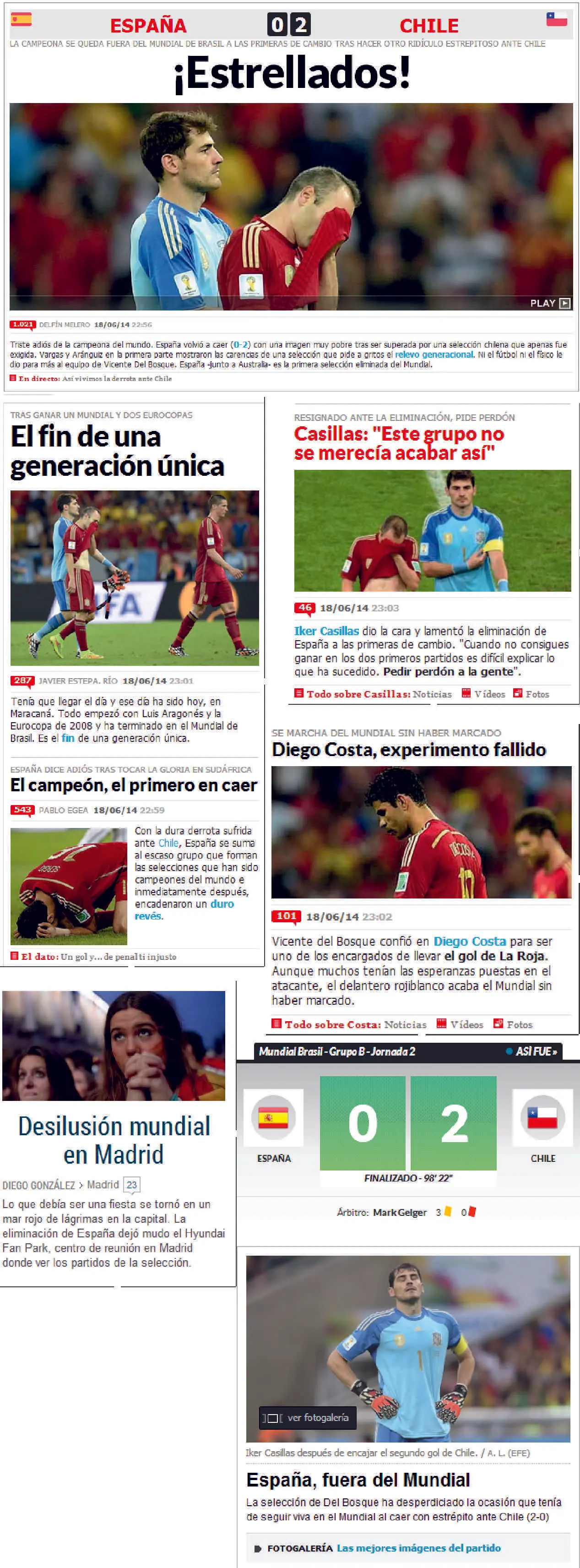 Tapas diarios online españoles