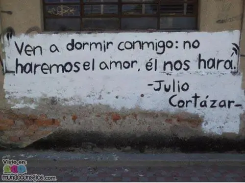 benedetti en las paredes
