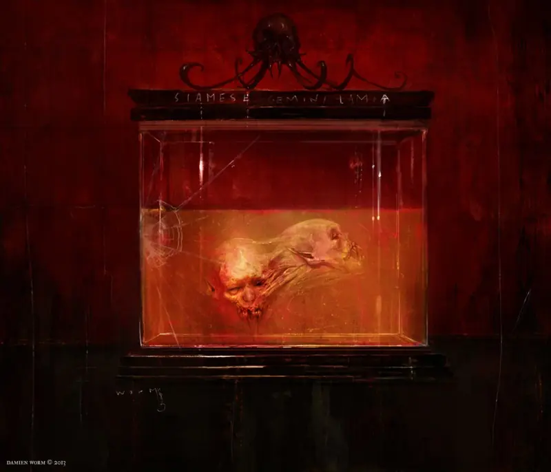Obras de Damien Worm [Oscuro/Macabro]