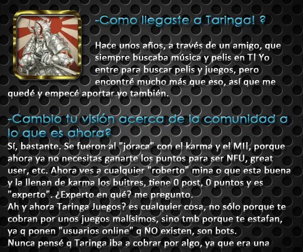 entrevista