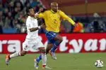 Brasil vs Chile en la Sudáfrica 2010