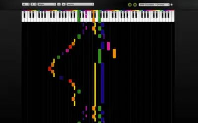 piano en colores escuchar y aprender en la union de sentidos