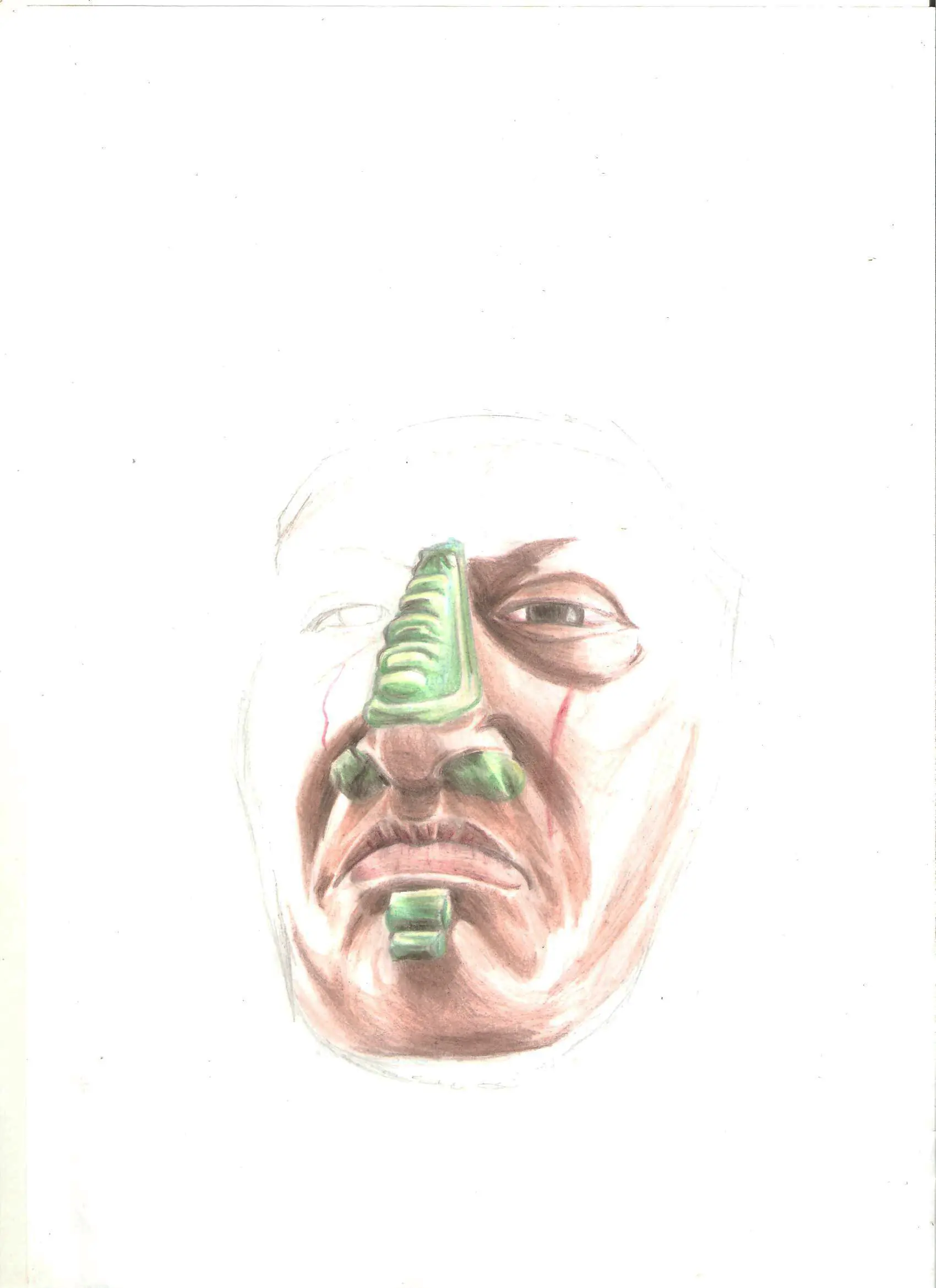 [Dibujo] Sacerdote Maya