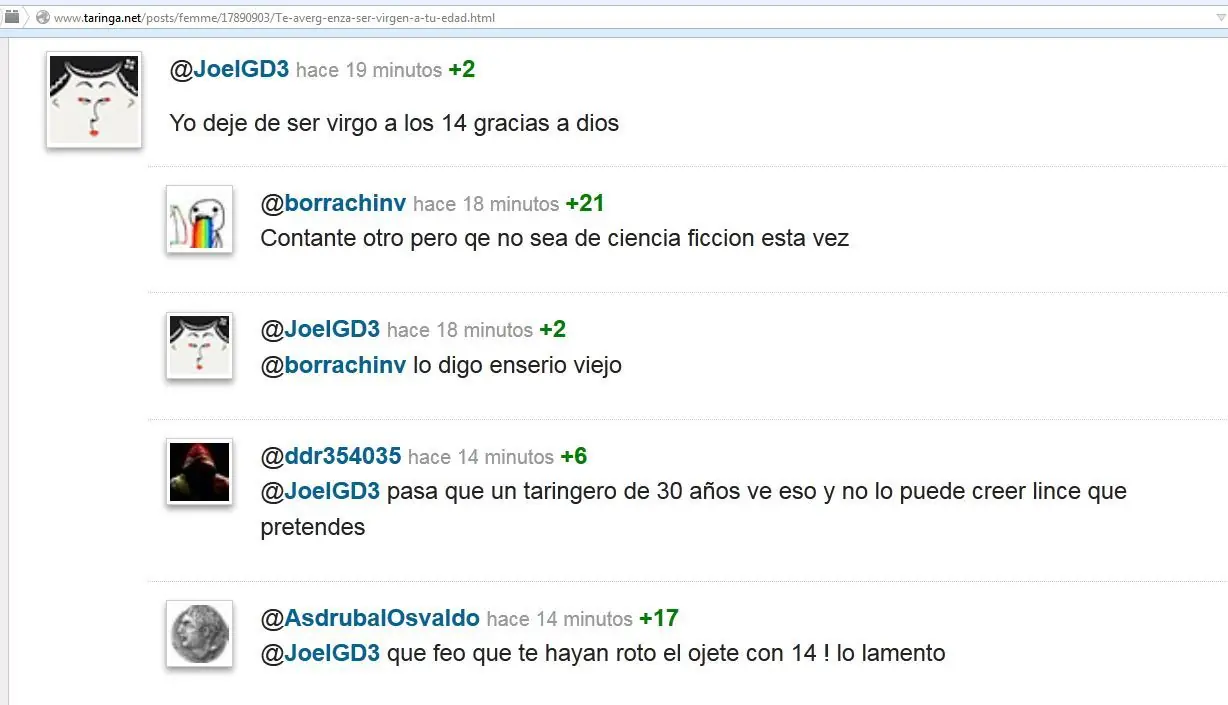Humor en comentarios taringueros [9]