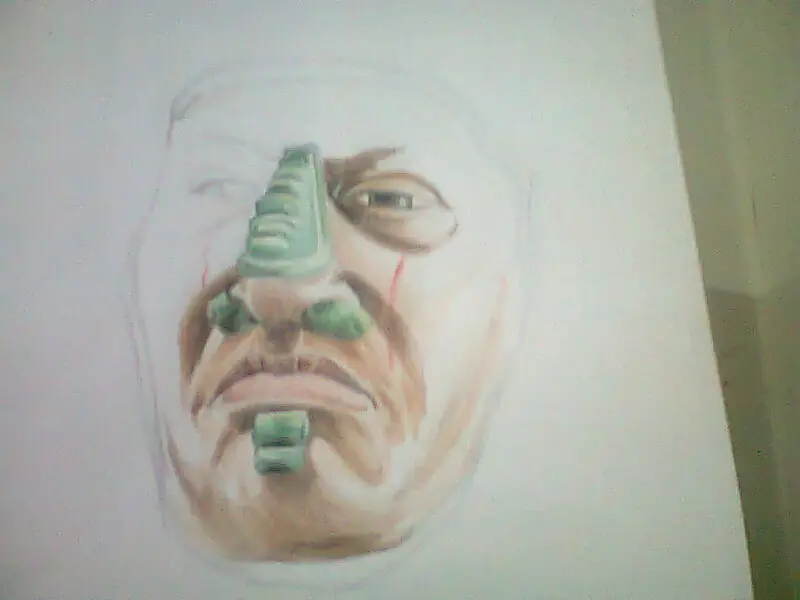 [Dibujo] Sacerdote Maya