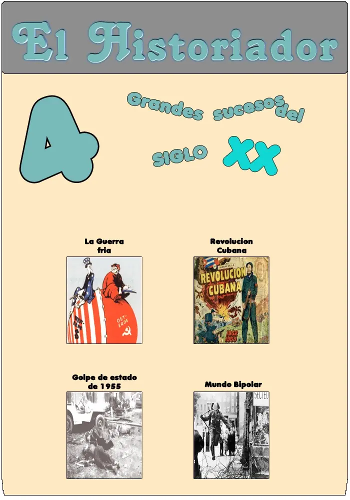 4 sucesos importantes del siglo XX