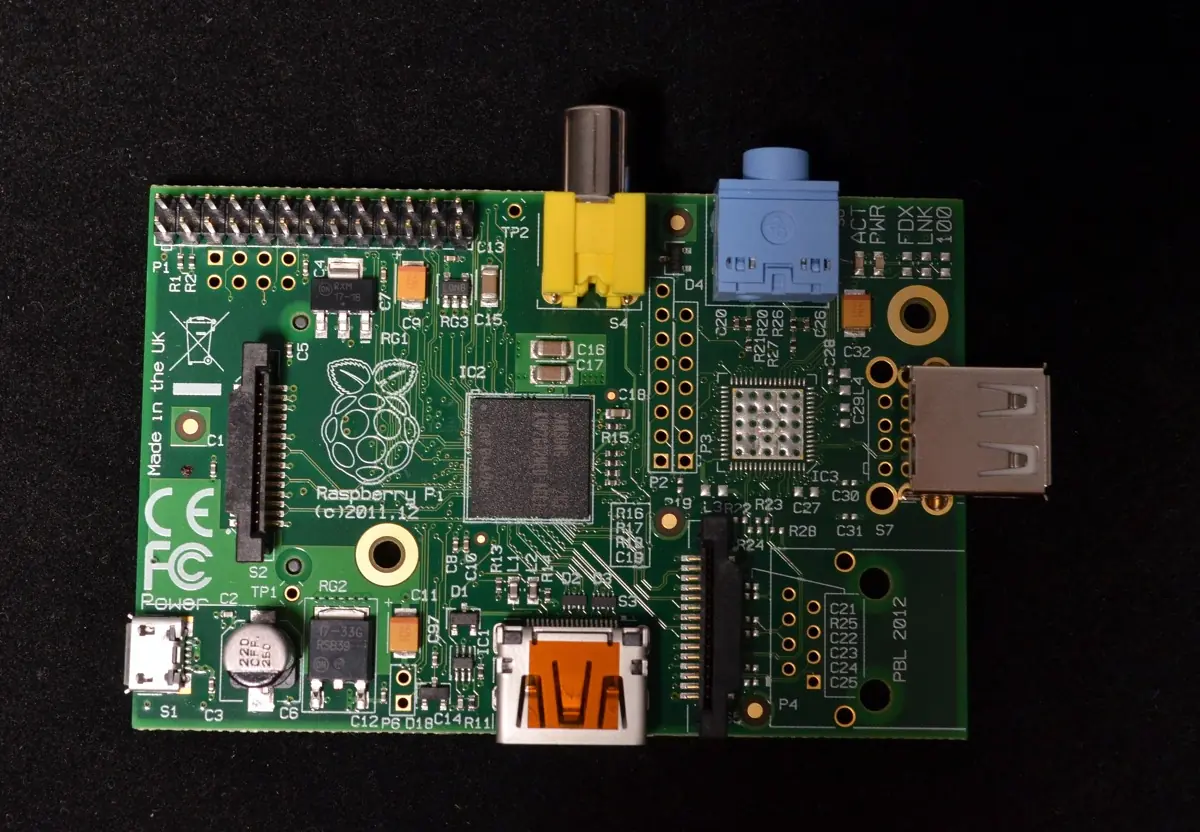 Primeras fotos y video del modelo A de Raspberry Pi