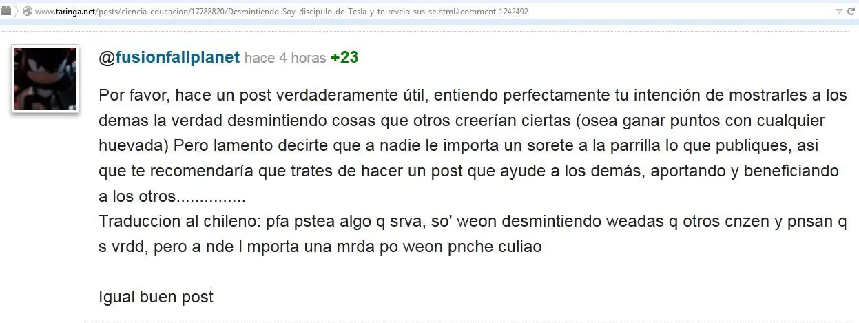 taringueros
