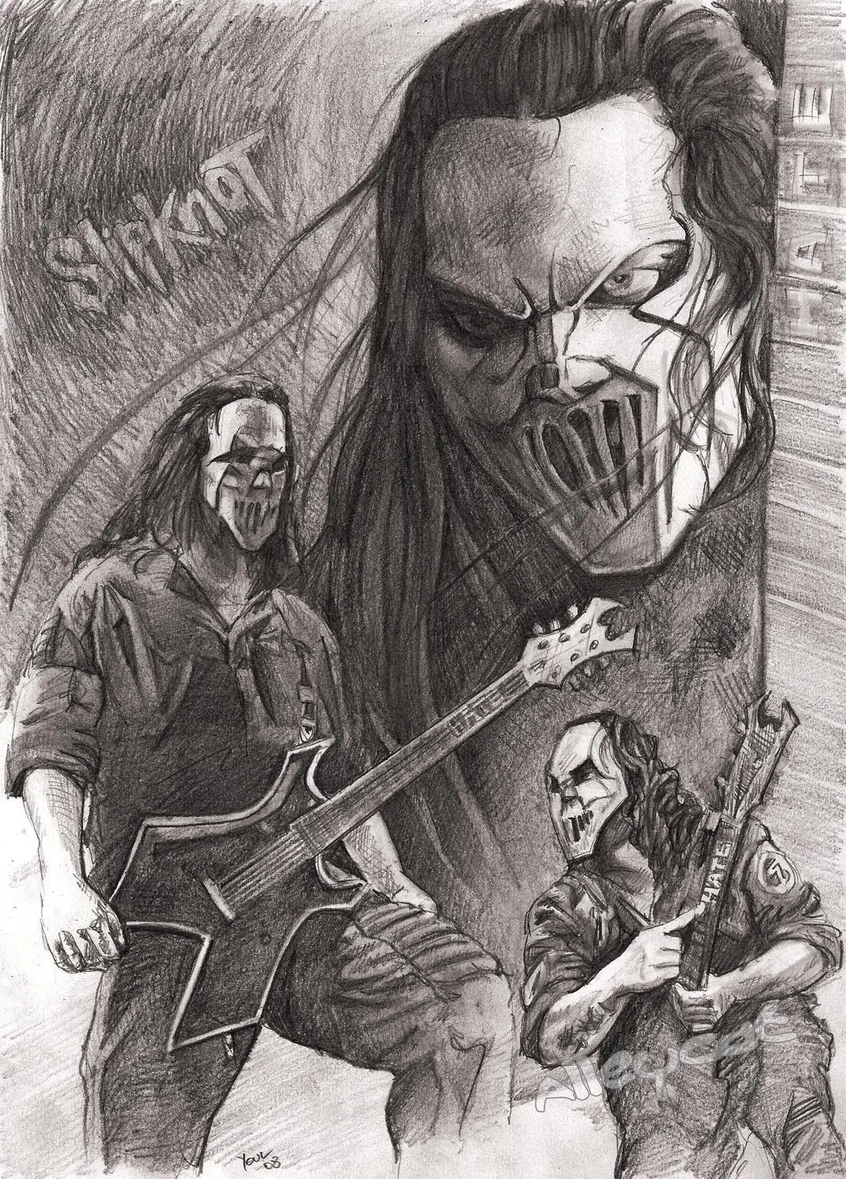 Dibujos de Slipknot