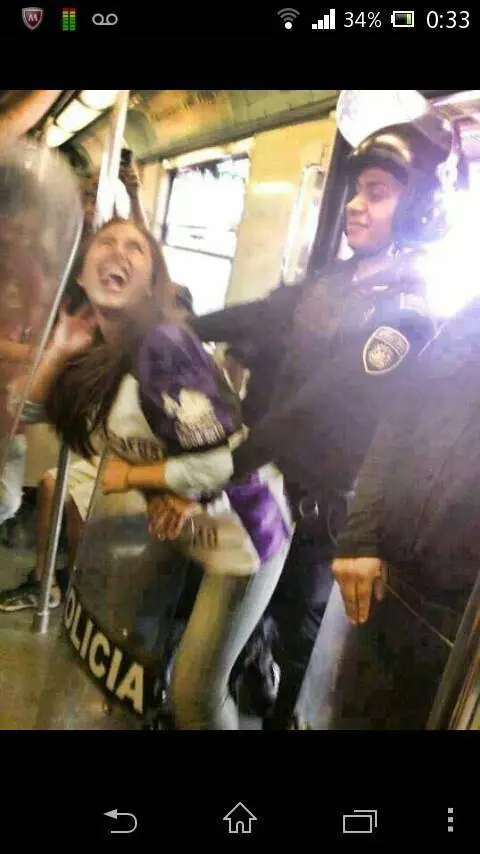 Viajas en el metro?