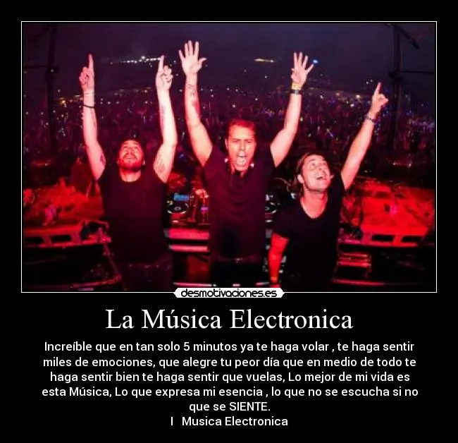 Por que me gusta la musica electronica!