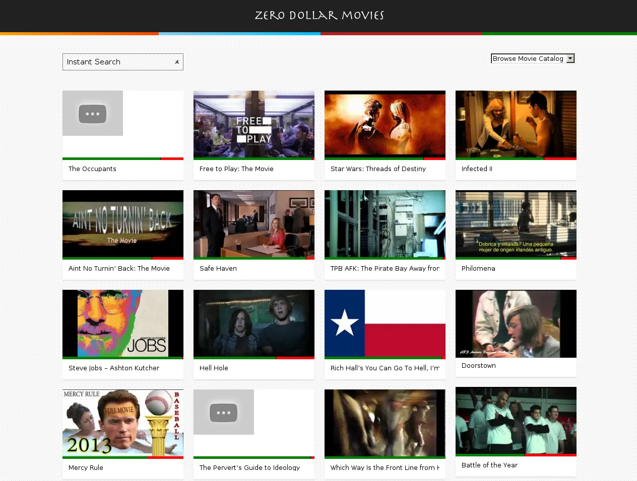 sitios web