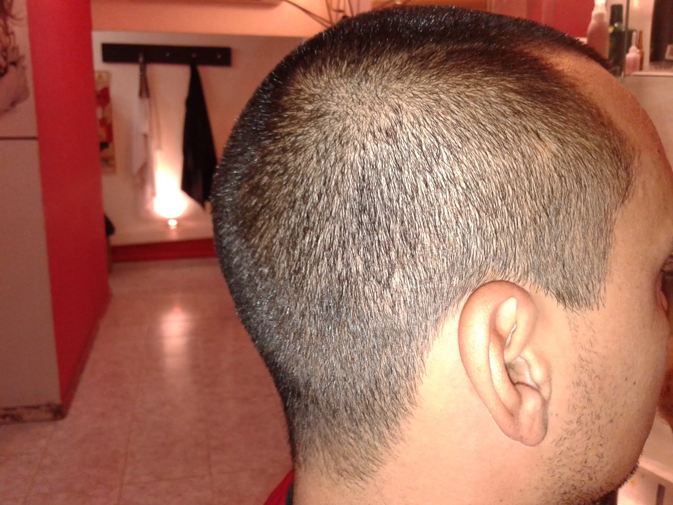 Hice un animal print en una cabeza y te lo muestro ..