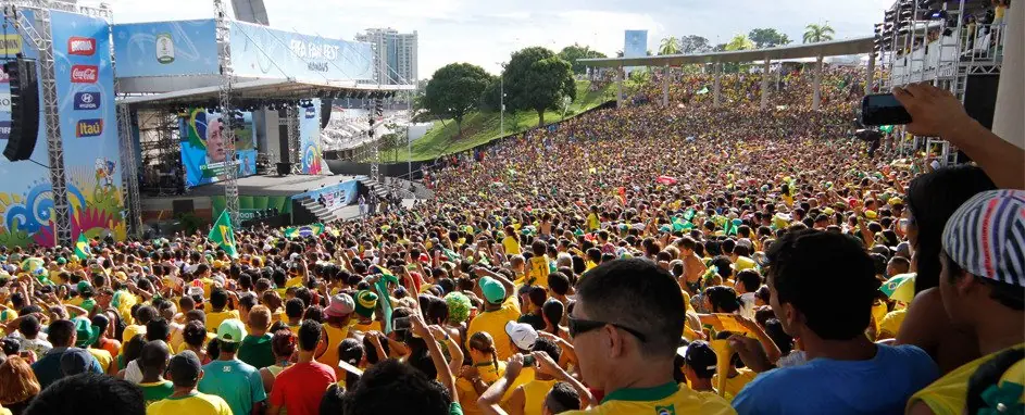 Fan Fest durante los partidos del Mundial