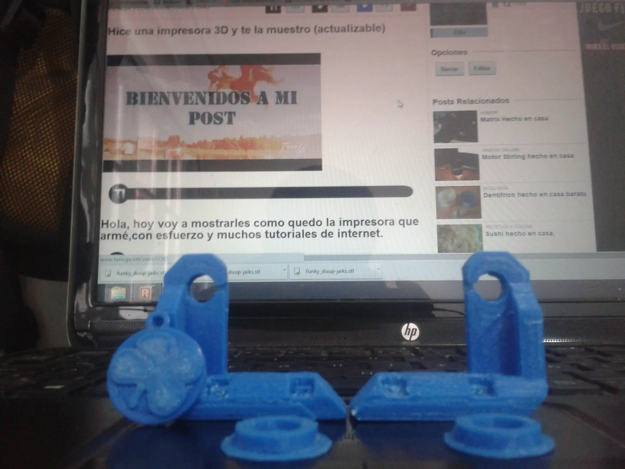 Me armé una impresora 3D y te la muestro (actualizable)