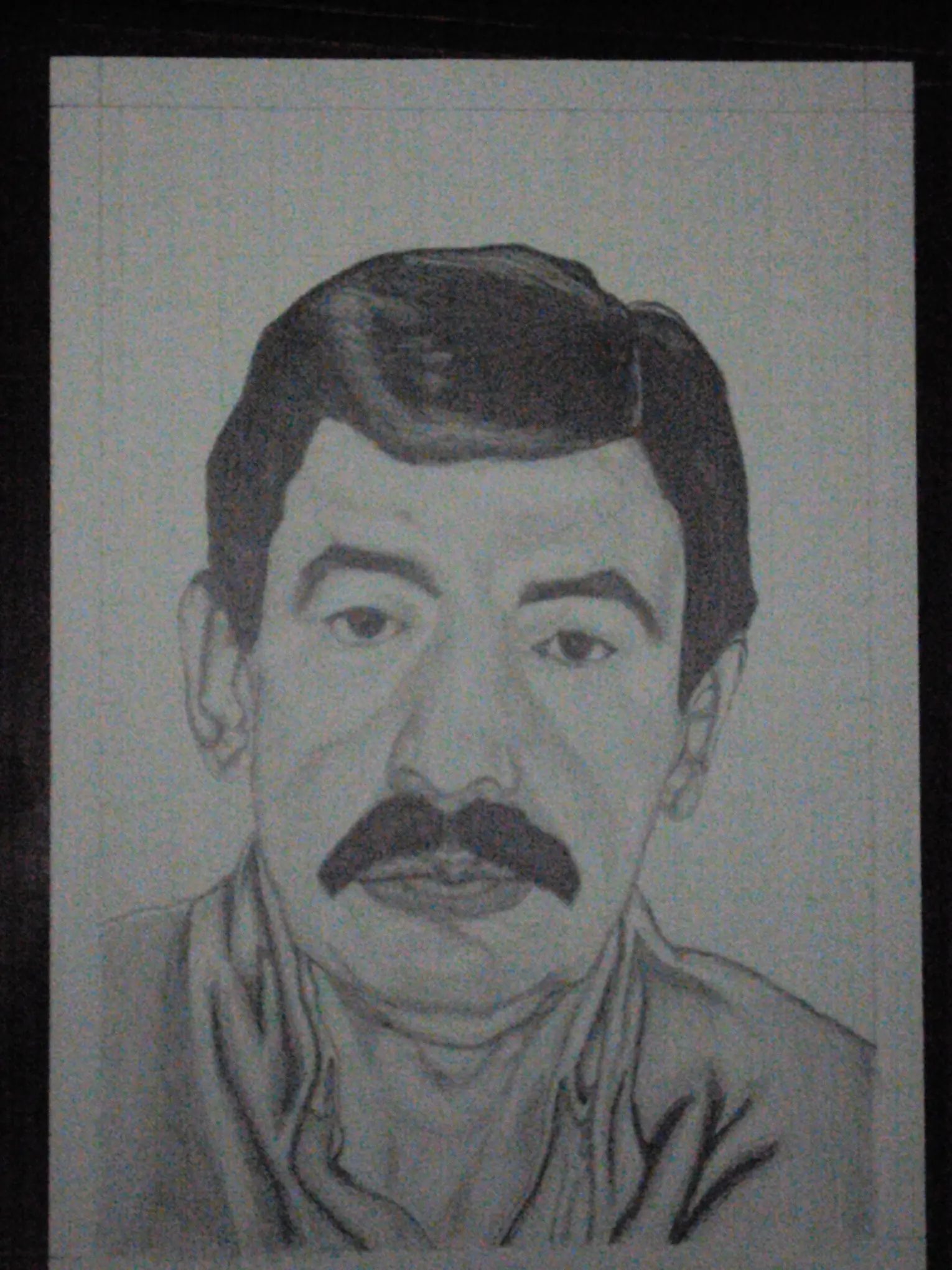 Retrato a lapiz