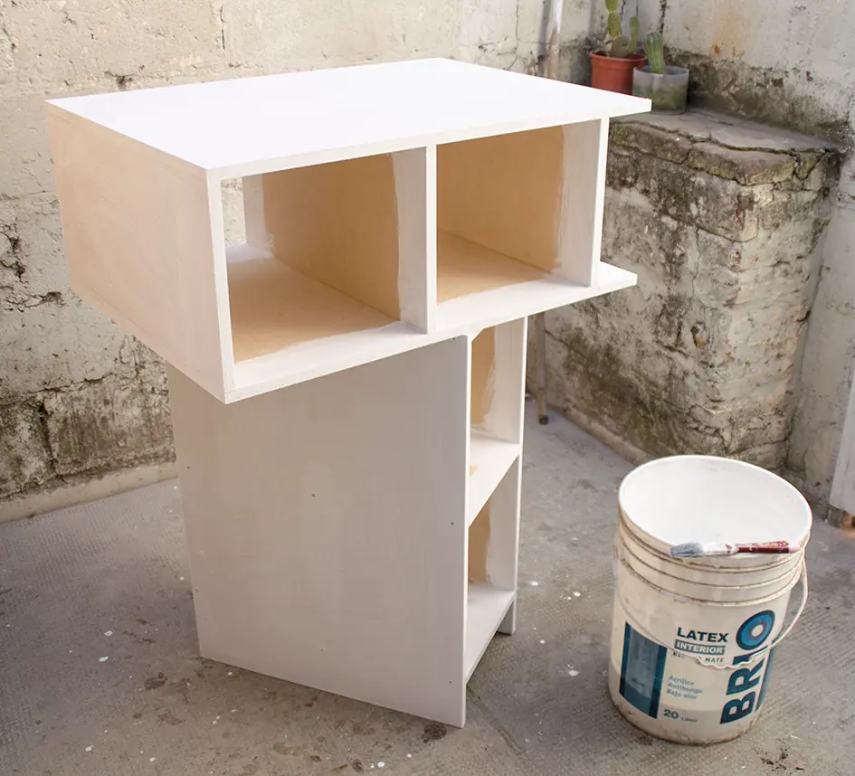 Me hice mi propio gabinete-escritorio - Parte 1
