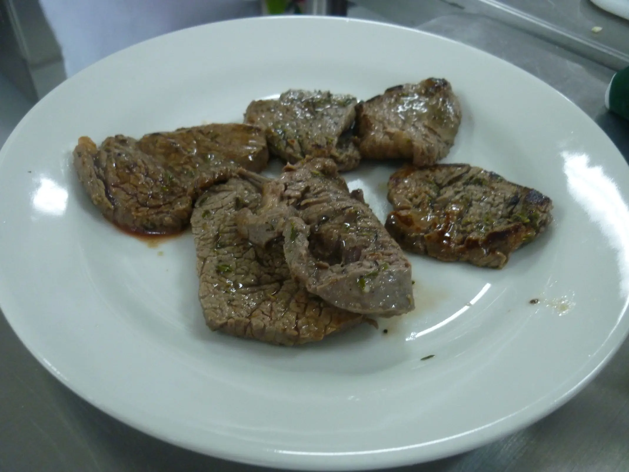 Calabacitas rellenas - receta propia